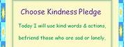 Kindness Pledge Middle School