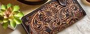 Leather Tooled Wallets for Women