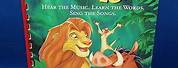 Lion King Sing-Along Book