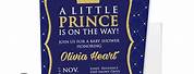 Little Prince Baby Shower Invitations