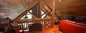 Log Homes with Loft and Attic