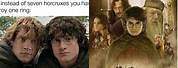 Lord of the Rings Harry Potter Memes