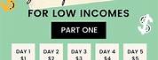 Low-Income Money Challenge 30-Day