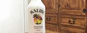 Malibu Coconut Rum Glass Top View