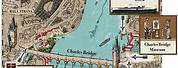 Map of Statues Charles Bridge Prague
