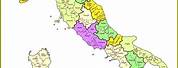 Mappa Italia Con Province E Regioni