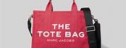 Marc Jacobs Canvas Red the Tote Bag