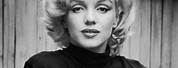 Marilyn Monroe Black Turtleneck Photo Shoot