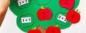 Math Game Apple Caterpillar Tree