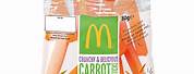 McDonald's Carrot Sticks and Fruit Bag