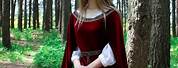 Medieval Princess Velvet Dress