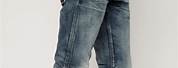 Men Side View Jeans