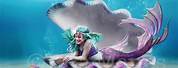 Mermaid Giant Clam Painting