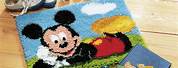 Mickey Mouse Latch Hook Rug Kits