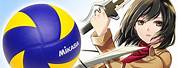 Mikasa Volleyball Attack On Titan