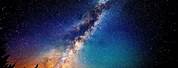 Milky Way From Space Desktop Wallpaper