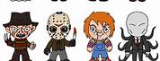 Mini Horror Cartoon Characters