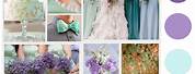 Mint Green and Lavender Wedding with Gold