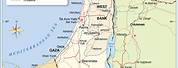 Modern Day Israel Map