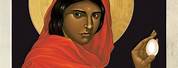 Modern Greek Mary Magdalene Icon