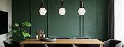Modern Style Dining Room Green Paint