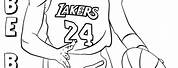 NBA Basketball Coloring Sheets