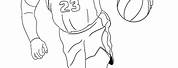 NBA Basketball Players Coloring Pages