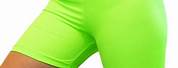Neon Green Spandex Shorts