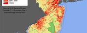New Jersey Population Density Map