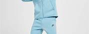 Nike Tech Tracksuit Light Blue