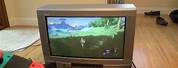 Nintendo Switch On Old TV