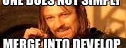 One Does Not Simply Mail Merge Meme
