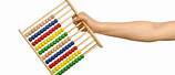 Person Holding Abacus in Hand