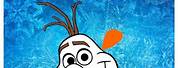 Pin the Nose On Olaf Free Printable