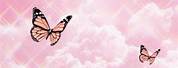 Pink Aesthetic Phone Wallpaper Butterflies