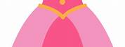 Pink Princess Dress Clip Art