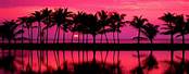 Pink Sunset Wallpaper 1080P