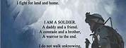 Poem Soldier Never Give Up
