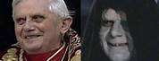 Pope Benedict XVI Emperor Palpatine