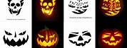 Popular Halloween Pumpkin Stencils