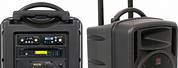 Portable PA System with Wireless Speakers