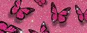 Preppy Pink Glitter Wallpaper