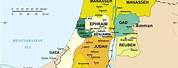 Present Day Israel Map