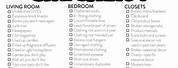 Printable Declutter Checklist