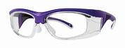 Purple Frame 3M Safety Glasses
