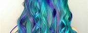 Purple Mermaid Ombre Hair Color