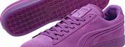 Purple Suede Puma Shoes