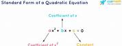 Quadratic Formula Standard Form