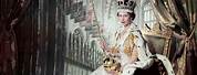 Queen Elizabeth 2 Coronation Portrait