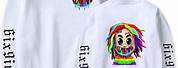 Rainbow Striped Shirt 6Ix9ine